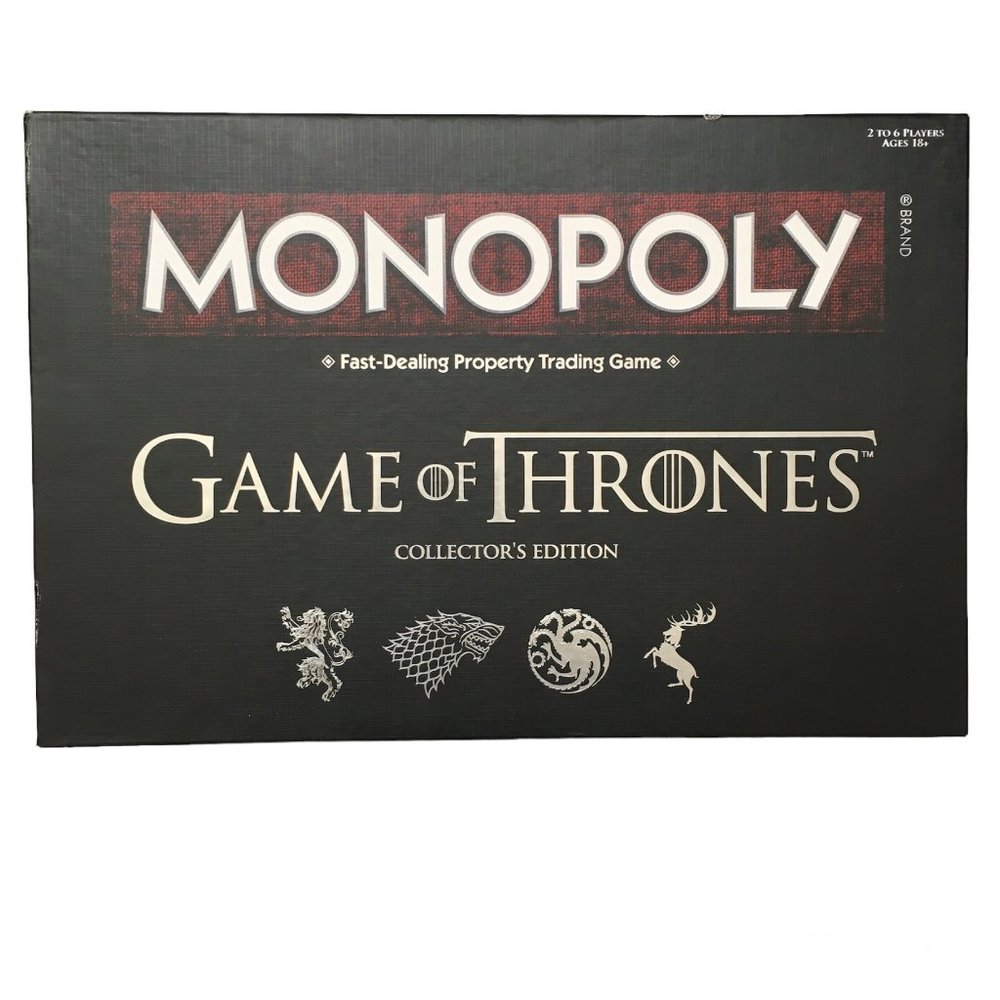 Game of Thrones Collector's Edition Monopoly Board Game